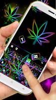 Theme Glow Rasta Weed screenshot 1