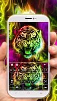 Glow Tiger Plakat