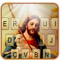 Glowing Lord Jesus Keyboard Theme