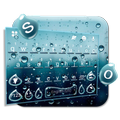 Glass Water Drop Keyboard Theme