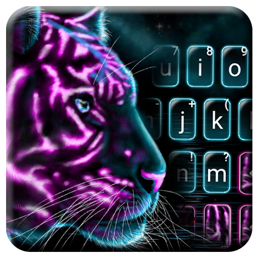 Gleamy Tiger Keyboard Theme