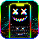 Glitch Mask Klavye Arkaplanı APK
