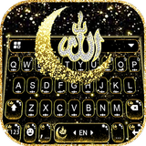 Bàn phím Glitter Allah biểu tượng