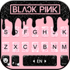 Glitter Black Pink Keyboard Ba APK