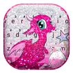 Glitter Cute Dragon Tastatur-T
