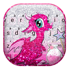 Glitter Cute Dragon icono