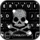 Glitter Diamond Skull Themen APK