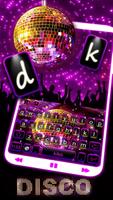 Nouveau thème de clavier Glitter Dj Discoball capture d'écran 1