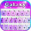 Glitter Galaxy Sky Tastatur-Th