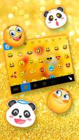 Glitter Gold Love Emojis 截圖 2