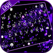 Fond de clavier Glitter Live Sparkle