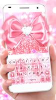 Thème de clavier Glitter Pink  Affiche