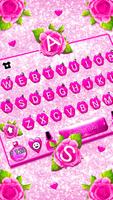 Fundo do Teclado Glitter Pink  imagem de tela 1