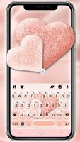 Thème de clavier Glitter Rose  Affiche