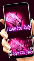 Glitter Rose Love poster