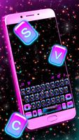 Glitter Star Sky Plakat