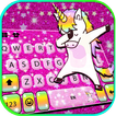 Glitter Star Unicorn Fondo de 