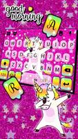 Glitter Star Unicorn Fondo de  captura de pantalla 2
