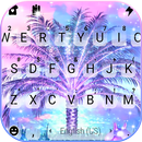 Fundo do Teclado Glitter Tree  APK