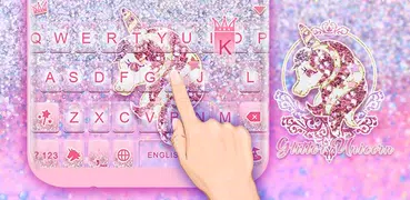 Teclado Glitterunicorn