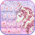 Glitterunicorn Tastiera