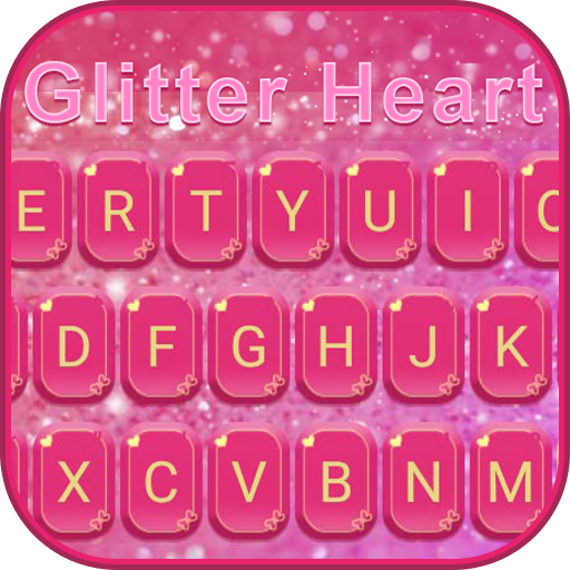 Tema Keyboard Glitterheart