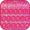 Glitter Heart Emoji Keyboard