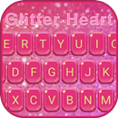 Glitterheart Tema de teclado APK
