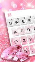 Tema Keyboard Glittering Pink  screenshot 1