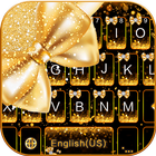 Luxury Bowknot Keyboard Theme आइकन