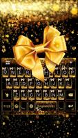 Luxury Bowknot Keyboard Theme पोस्टर
