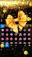 Tema Keyboard Glimmerbowblack imagem de tela 1