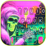 Grave Green Skull Zeichen