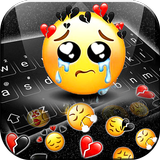 Gravity Sad Emojis कीबोर्ड