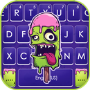 Fundo do Teclado Graffiti Ice  APK