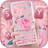 Graffiti Rose Pink icon