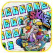 Fundo do Teclado Graffiti Skat