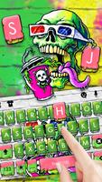 Fundo do Teclado Graffiti Skul imagem de tela 1