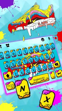 Screenshot 2 for Graffiti Sneaker Theme
