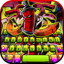 Thème de clavier Graffiti Stre APK