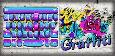 最新版、クールな Graffiti Swag のテーマキーボ