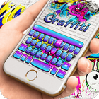 最新版、クールな Graffiti Swag のテーマキーボ アイコン