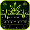 Green Weed Line Tastaturhinter