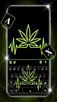 Green Weed Line Plakat
