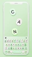 Fond de clavier Green Candy Co Affiche