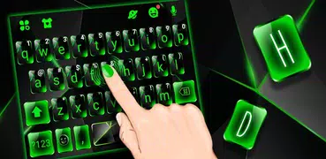 Green Glass Tech 主題鍵盤