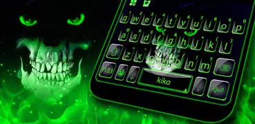 Teclado Green Horror Devil