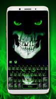 Teclado Green Horror Devil Cartaz