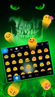 Teclado Green Horror Devil imagem de tela 2