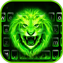 Fond de clavier Green Neon Lio APK